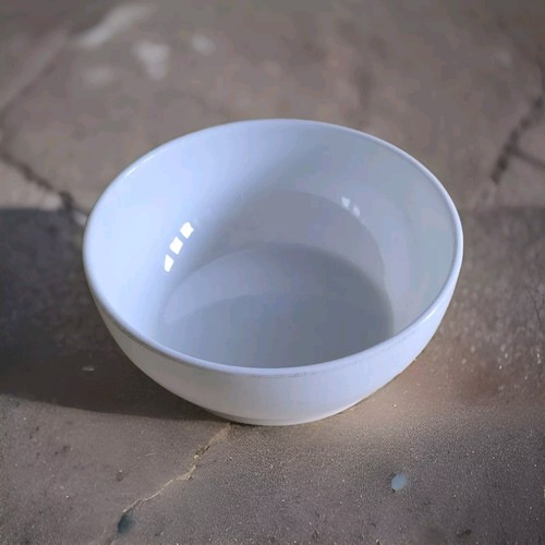 Melamine bowls white 12cm - melamine,